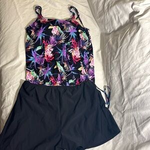 Swim Top and bottom Blouson tie 18 SET new